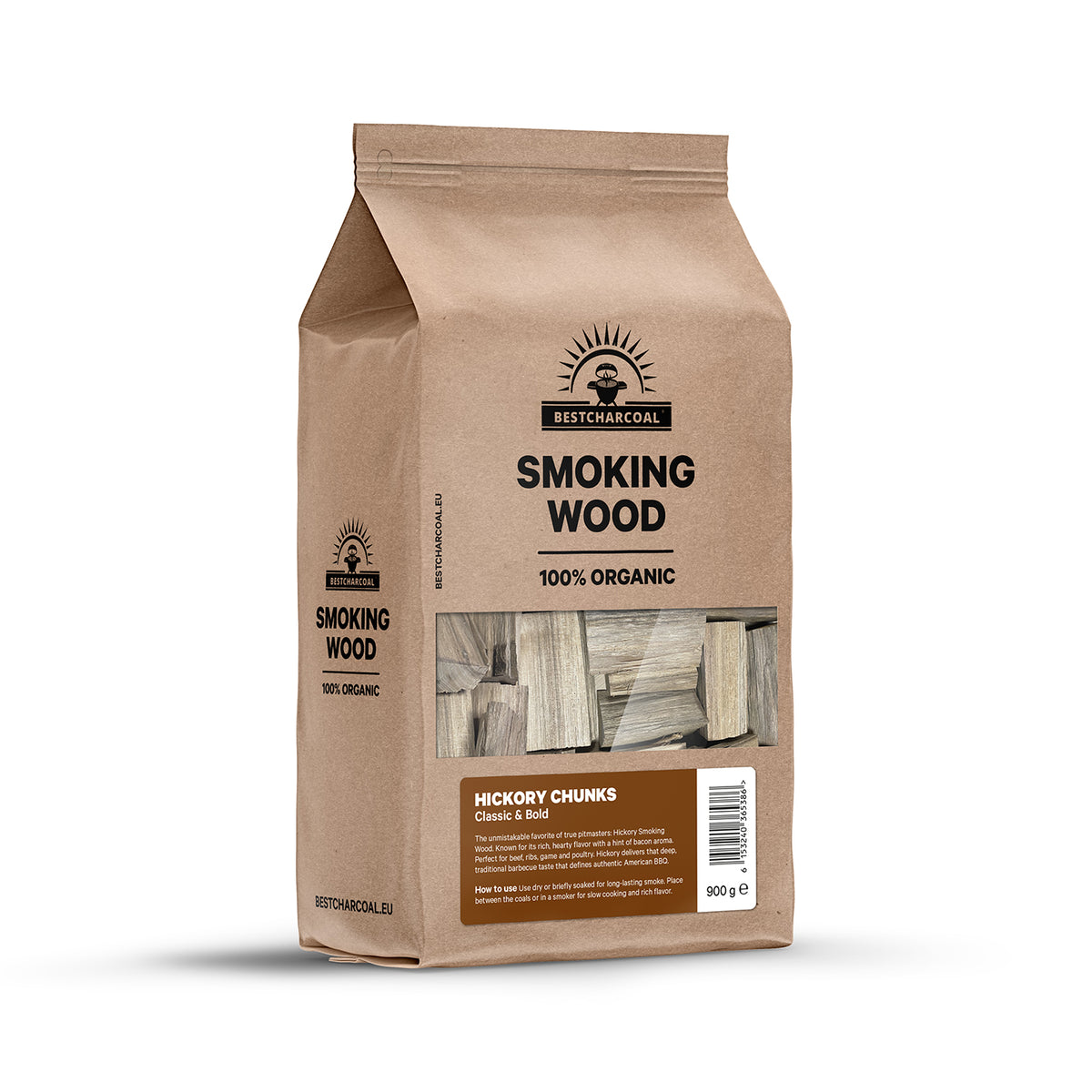 Rookhout Chunks – Hickory 900 gr