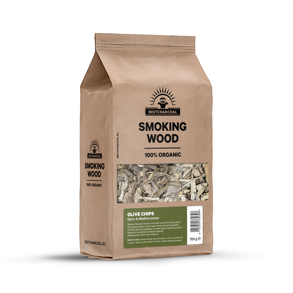 Rookhout Chips – Olive 700 gr