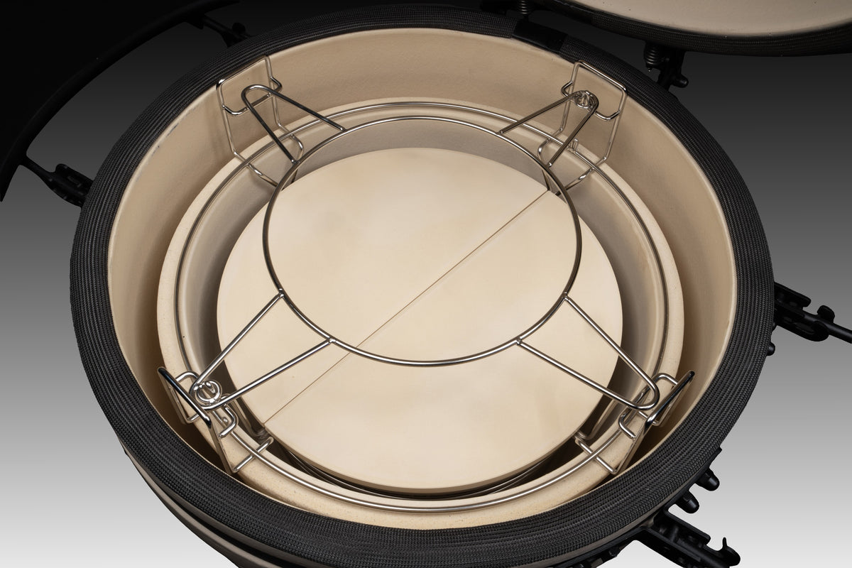 Titan Kamado 22” Édition Sandstone – BBQ haut de gamme en céramique