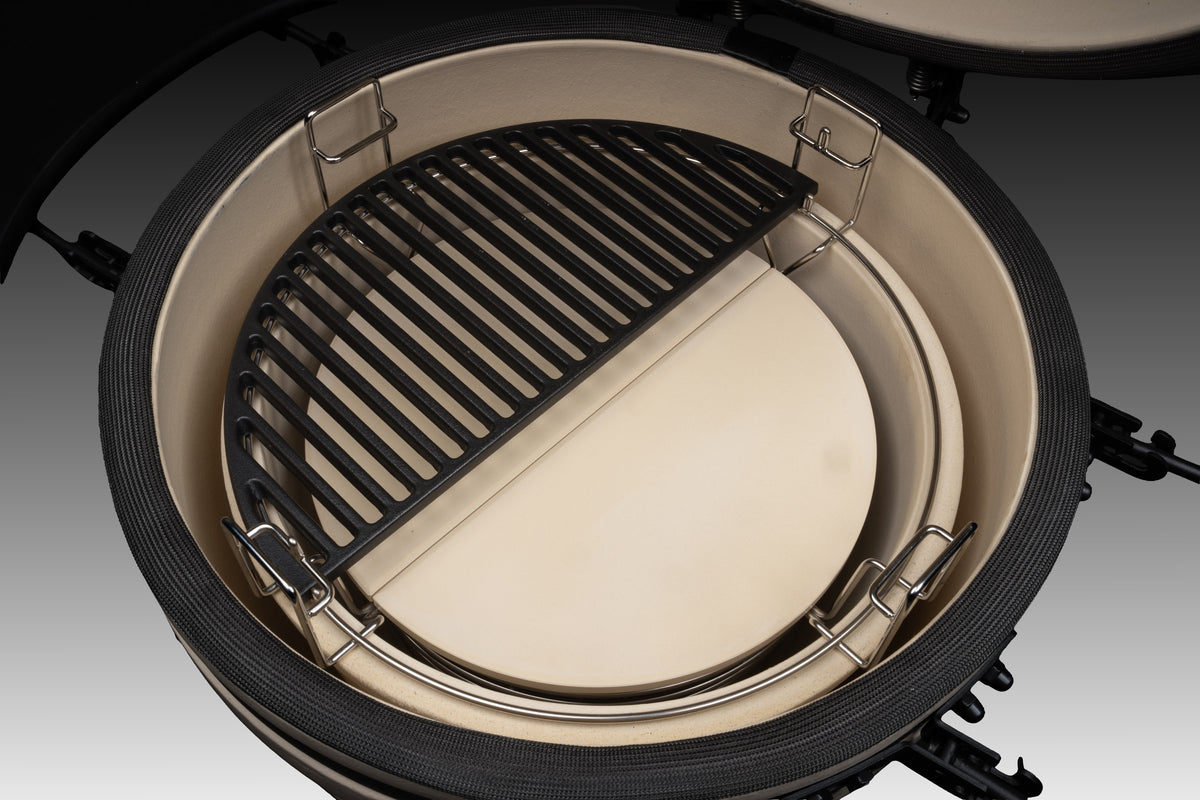 Titan Kamado 22” Édition Sandstone – BBQ haut de gamme en céramique