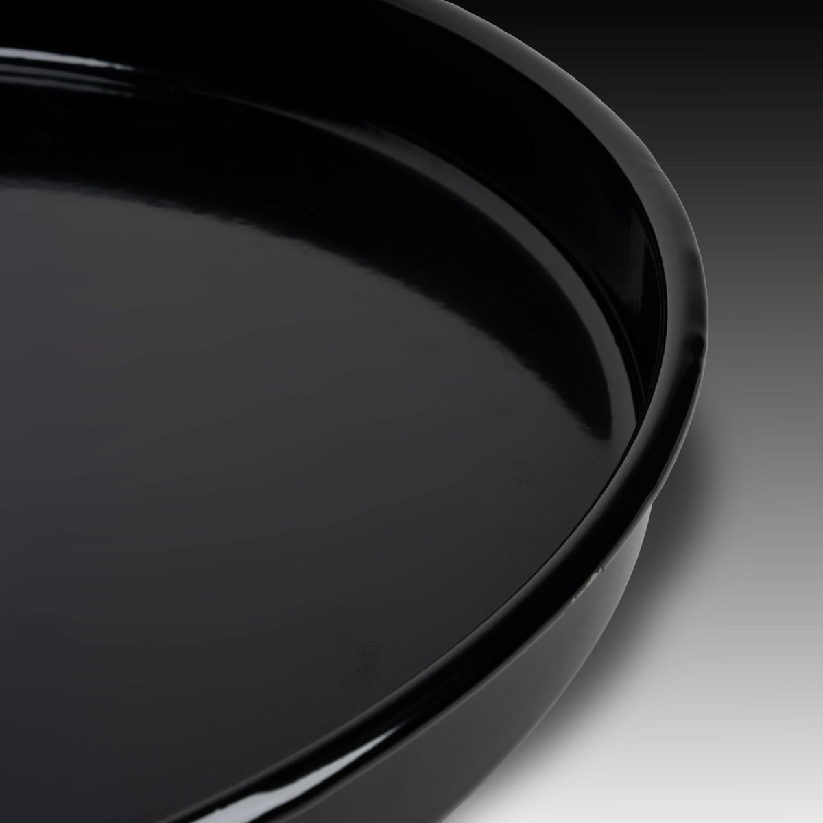 Titan Kamado Steel Drip Pan 36x36x4 cm – Grease collection tray for kamado