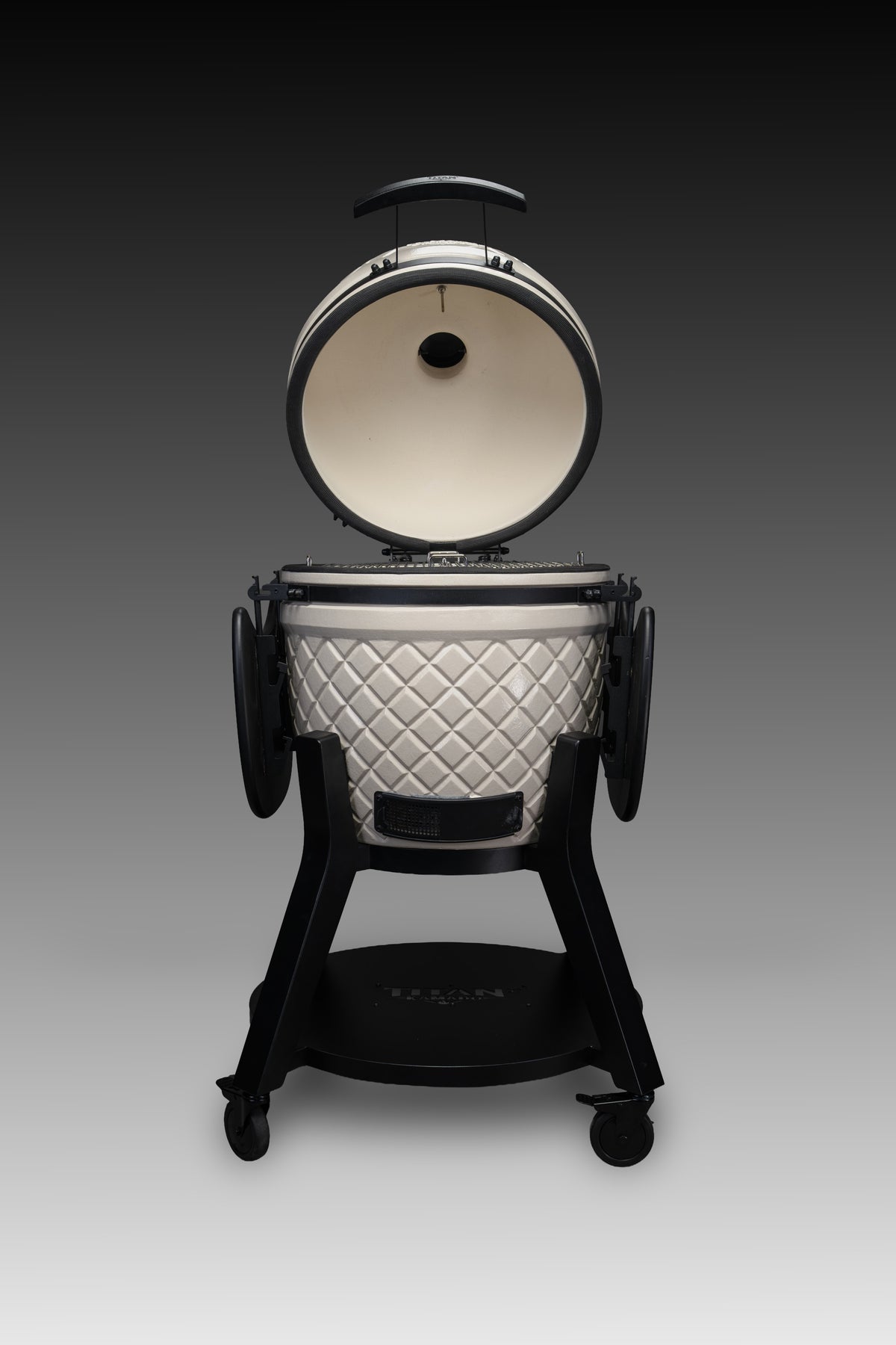 Titan Kamado 22” Édition Sandstone – BBQ haut de gamme en céramique